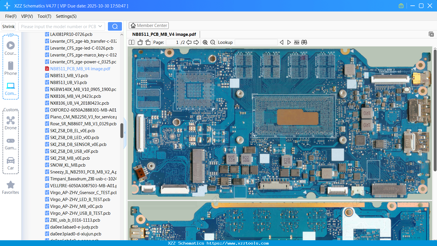 Laptop ACER NB8511_PCB_MB_V4 Image